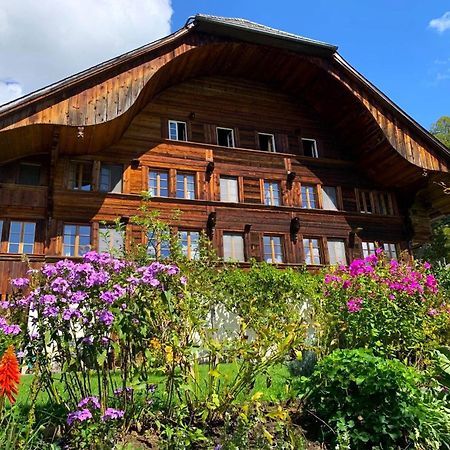 Erlenbach im Simmental Swiss Mountain-Valley View Lodge מראה חיצוני תמונה