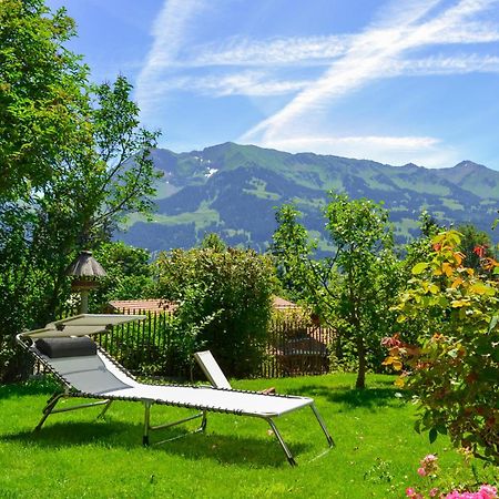Erlenbach im Simmental Swiss Mountain-Valley View Lodge מראה חיצוני תמונה