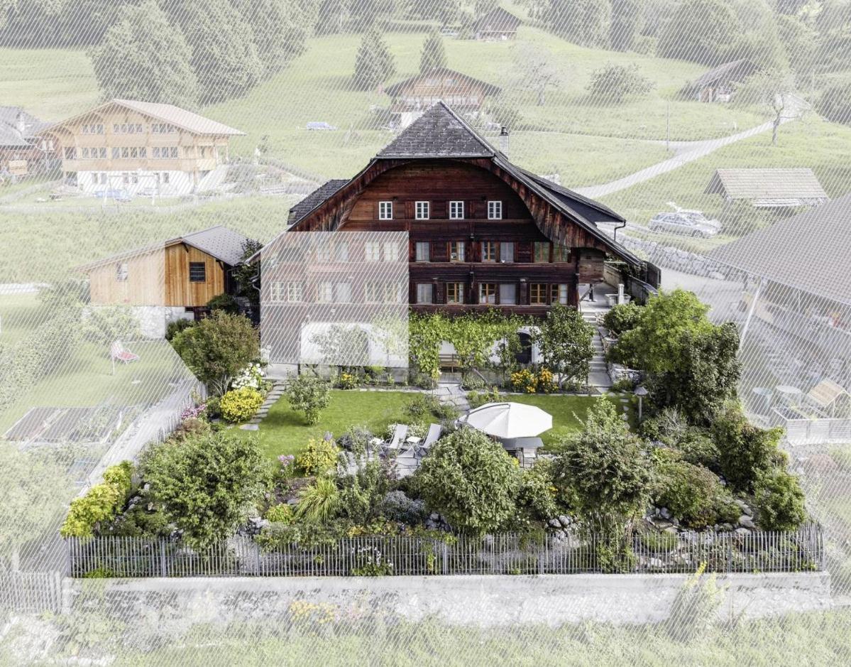 Erlenbach im Simmental Swiss Mountain-Valley View Lodge מראה חיצוני תמונה