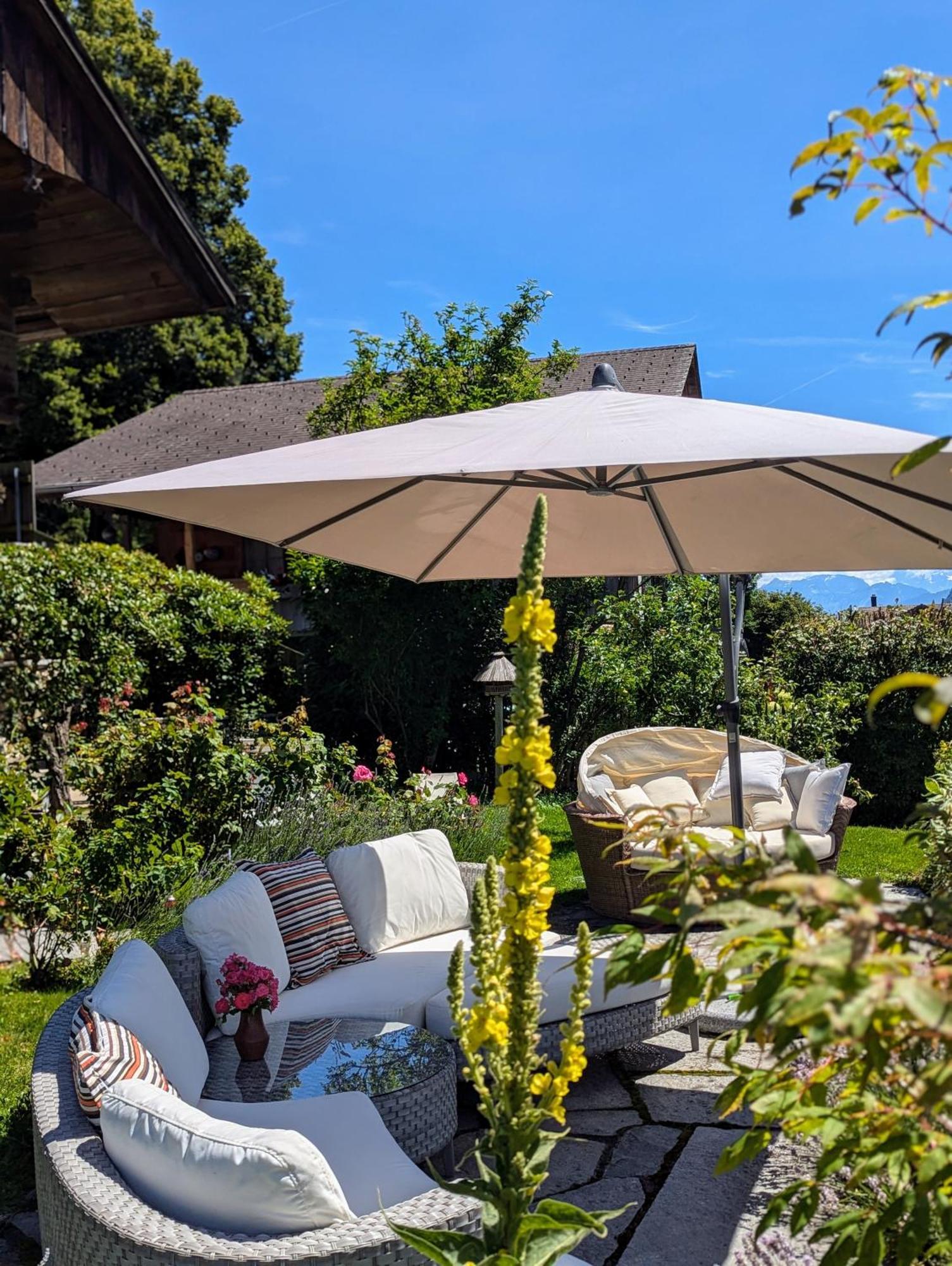 Erlenbach im Simmental Swiss Mountain-Valley View Lodge מראה חיצוני תמונה