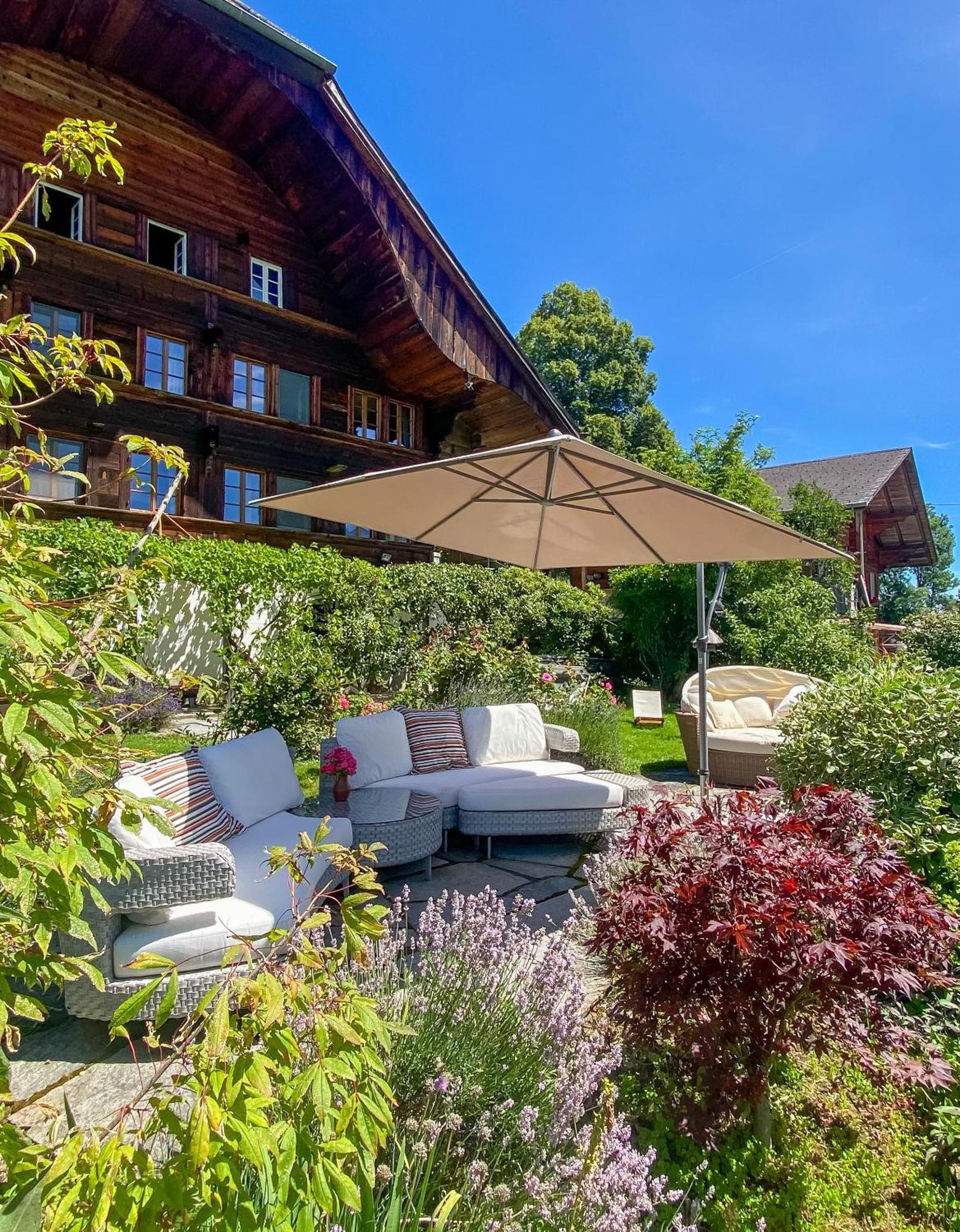 Erlenbach im Simmental Swiss Mountain-Valley View Lodge מראה חיצוני תמונה