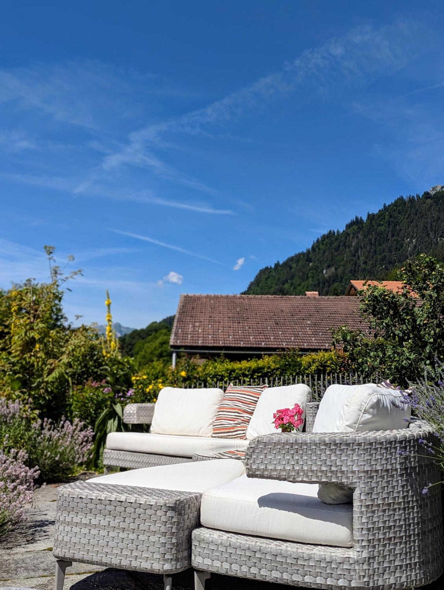 Erlenbach im Simmental Swiss Mountain-Valley View Lodge מראה חיצוני תמונה